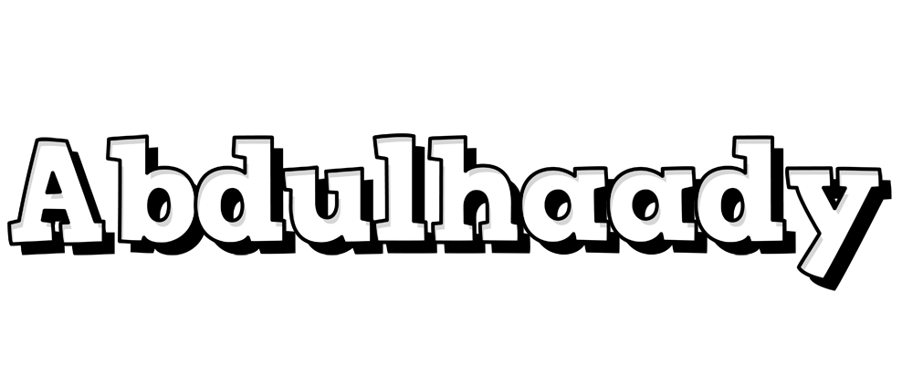 Abdulhaady snowing logo