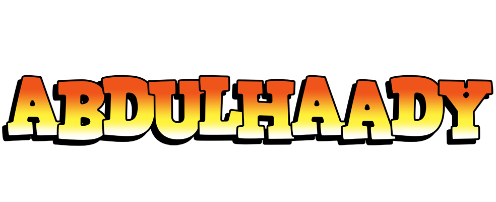 Abdulhaady sunset logo