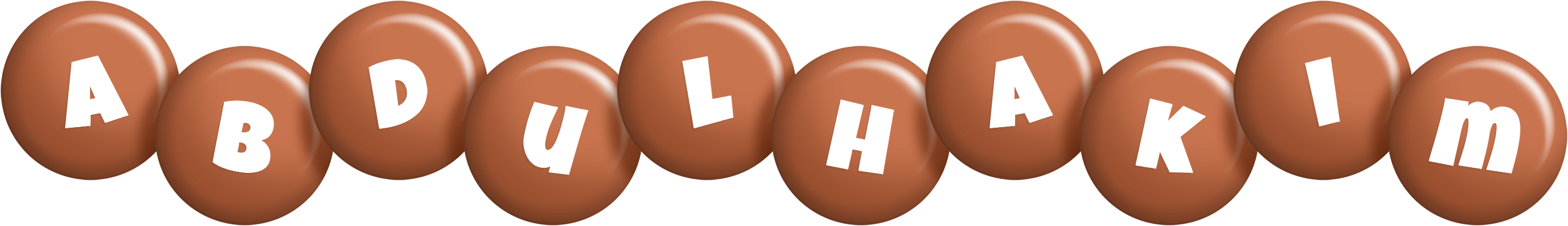 Abdulhakim candy-brown logo