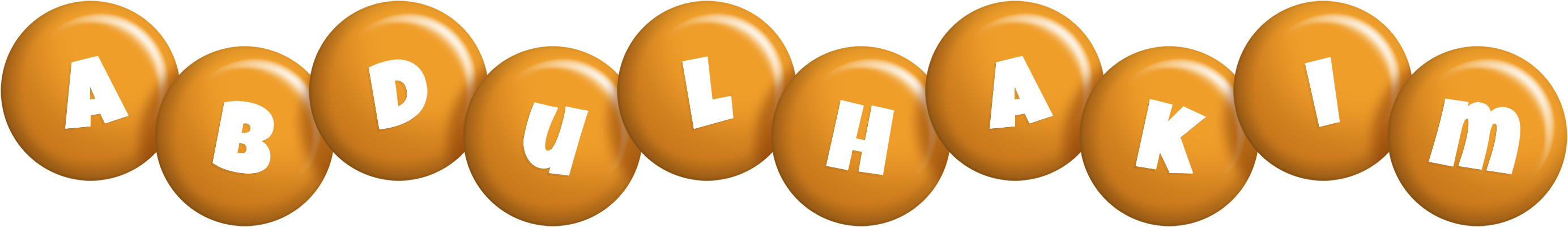 Abdulhakim candy-orange logo