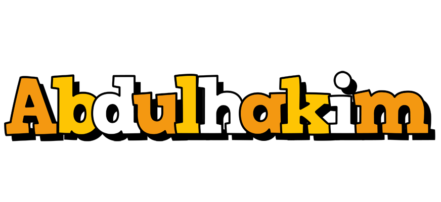 Abdulhakim cartoon logo