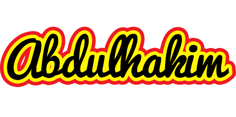 Abdulhakim flaming logo