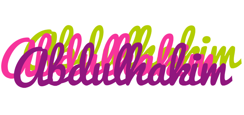 Abdulhakim flowers logo
