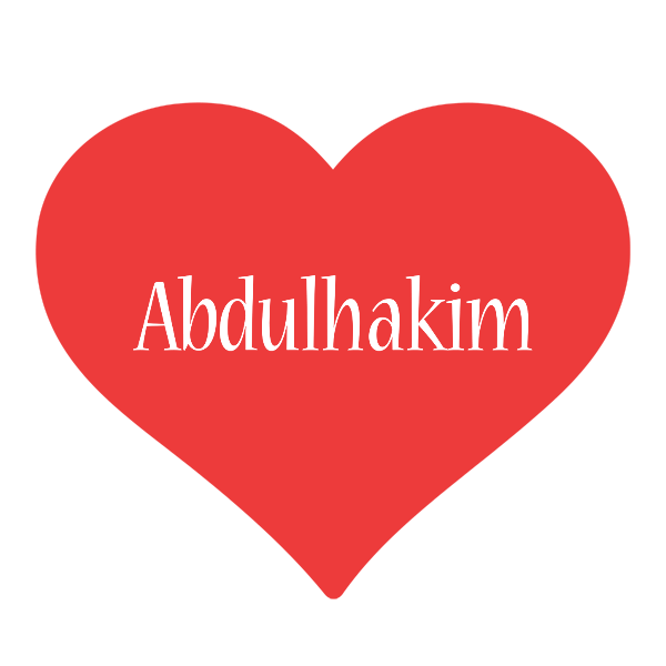 Abdulhakim love logo