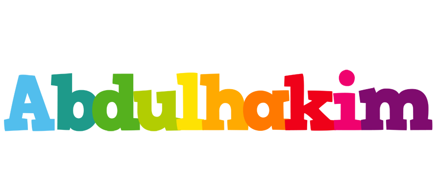 Abdulhakim rainbows logo