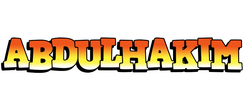 Abdulhakim sunset logo