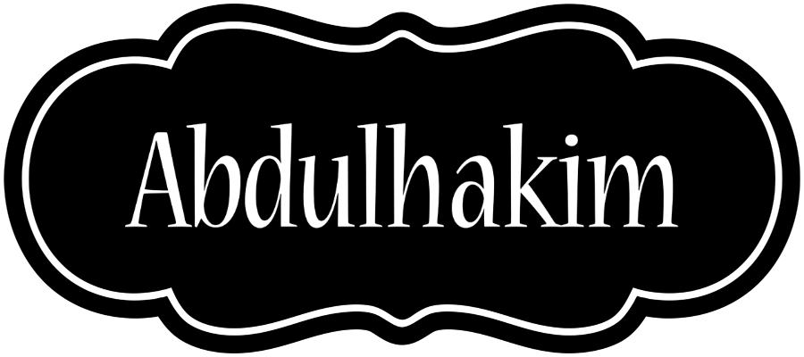 Abdulhakim welcome logo