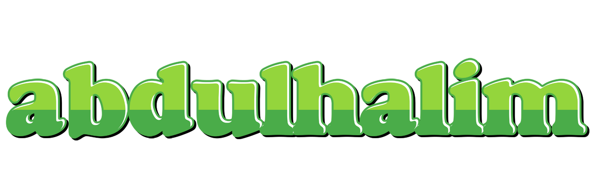 Abdulhalim apple logo