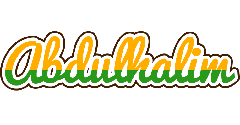 Abdulhalim banana logo