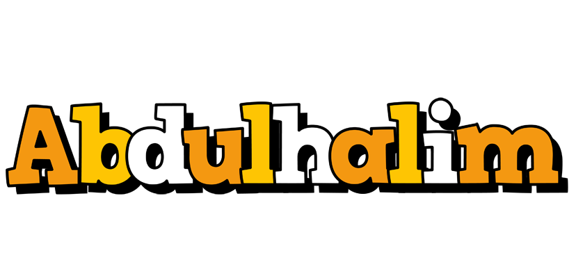 Abdulhalim cartoon logo