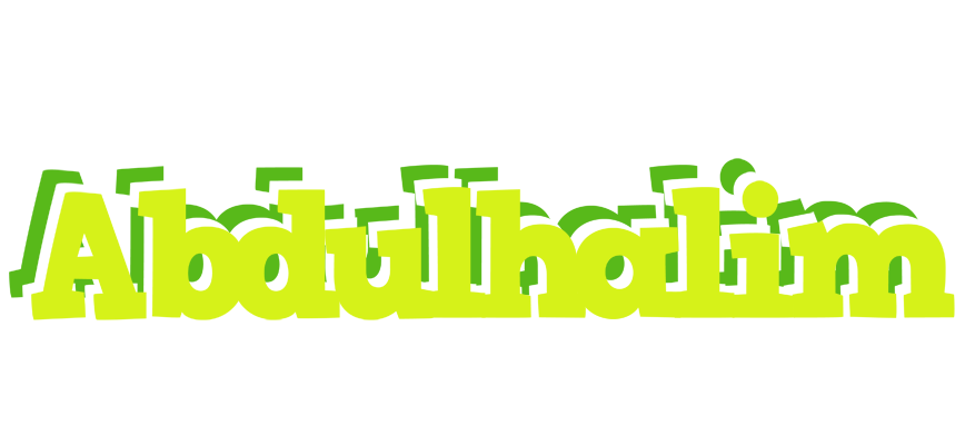 Abdulhalim citrus logo