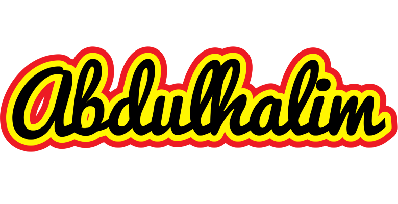 Abdulhalim flaming logo