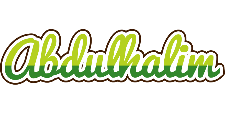 Abdulhalim golfing logo