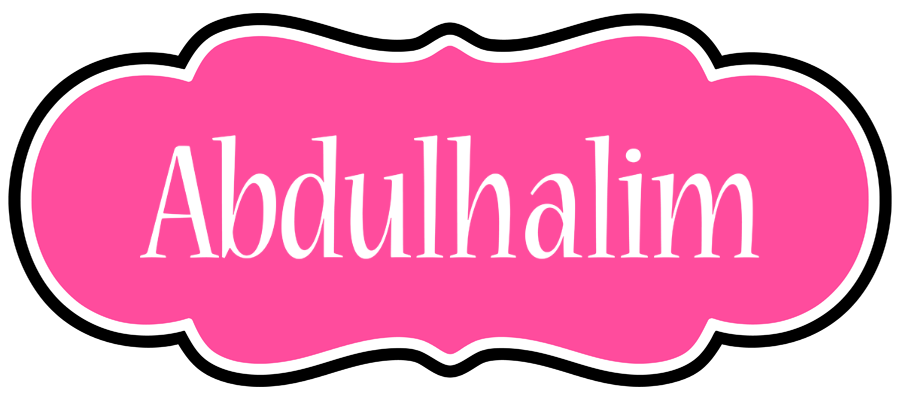 Abdulhalim invitation logo
