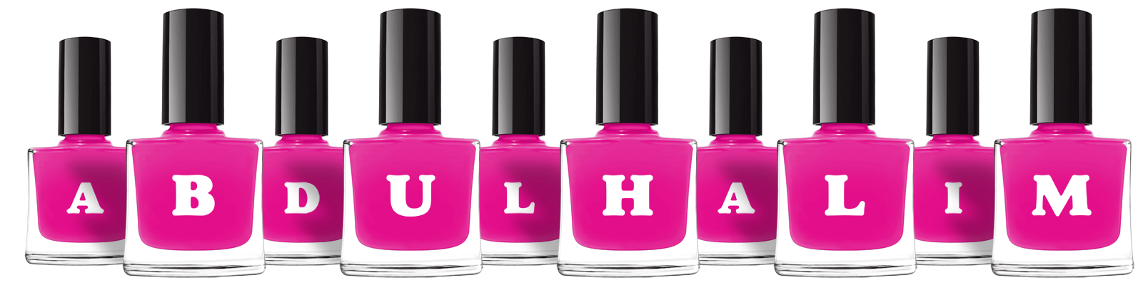 Abdulhalim nails logo
