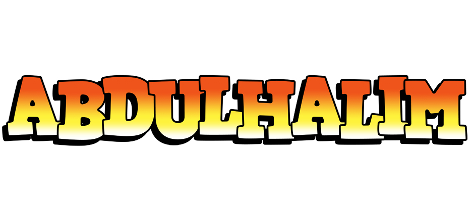 Abdulhalim sunset logo