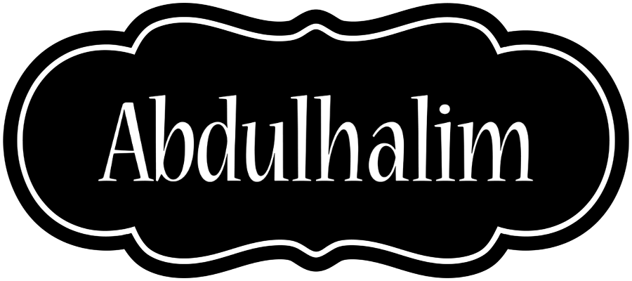 Abdulhalim welcome logo