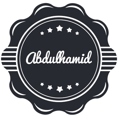 Abdulhamid badge logo