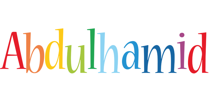 Abdulhamid birthday logo