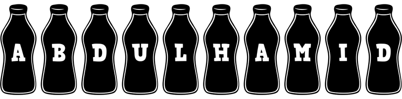 Abdulhamid bottle logo