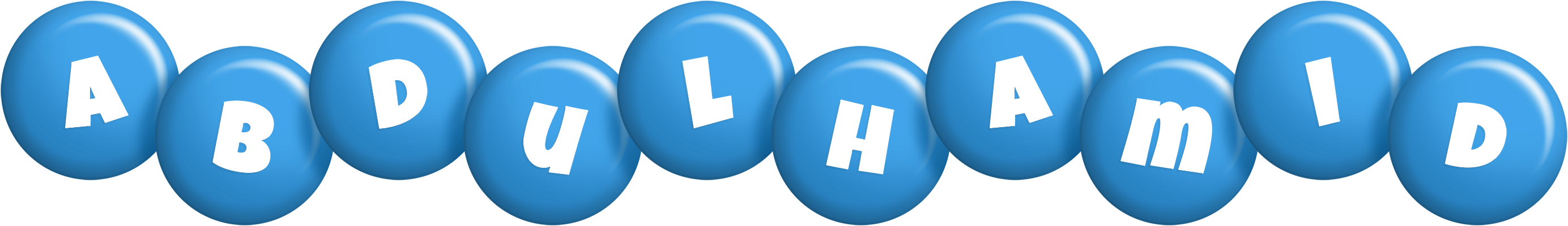 Abdulhamid candy-blue logo