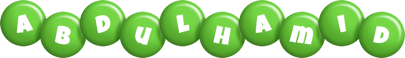 Abdulhamid candy-green logo