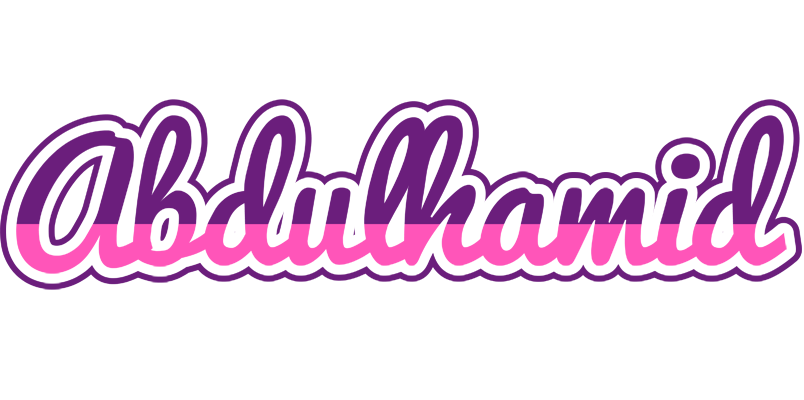 Abdulhamid cheerful logo