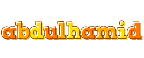 Abdulhamid desert logo