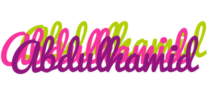 Abdulhamid flowers logo