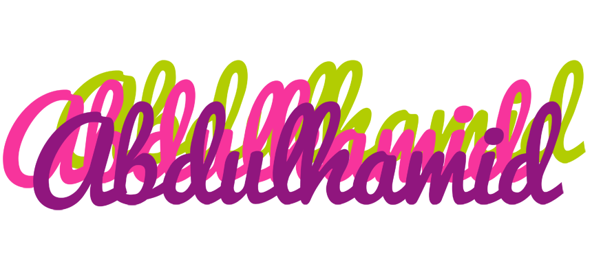 Abdulhamid flowers logo