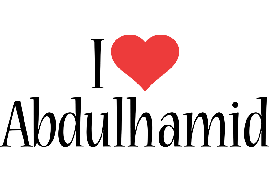 Abdulhamid i-love logo