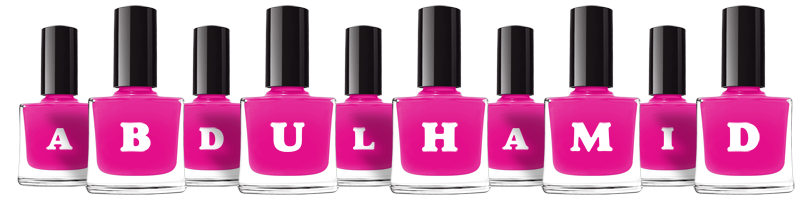 Abdulhamid nails logo