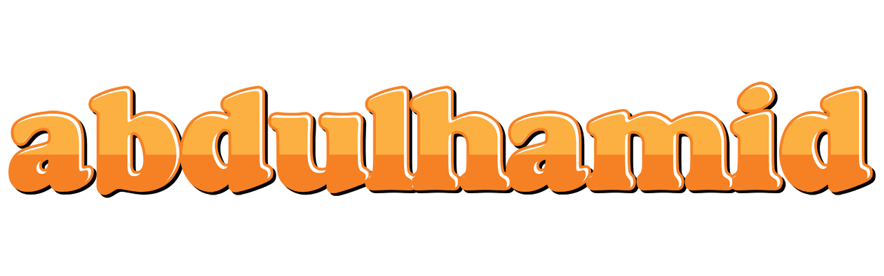 Abdulhamid orange logo
