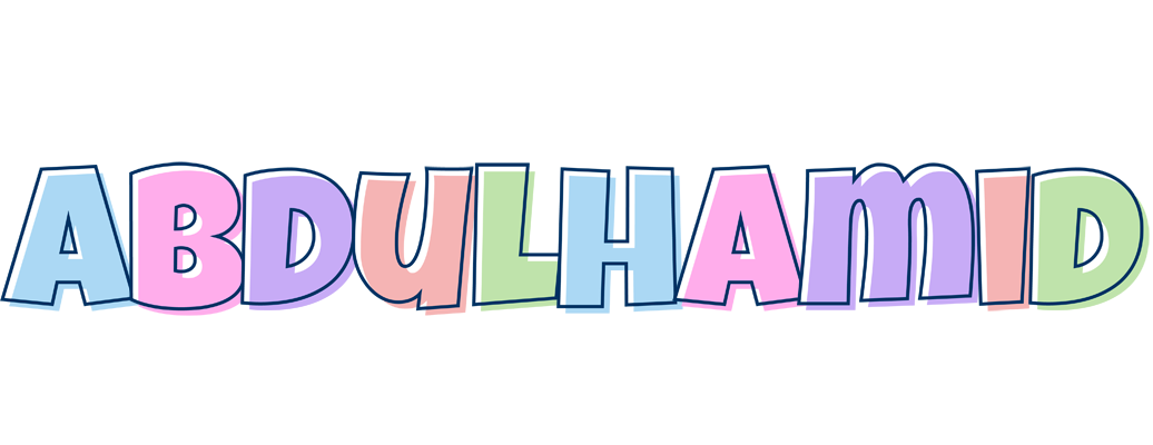 Abdulhamid pastel logo