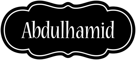 Abdulhamid welcome logo