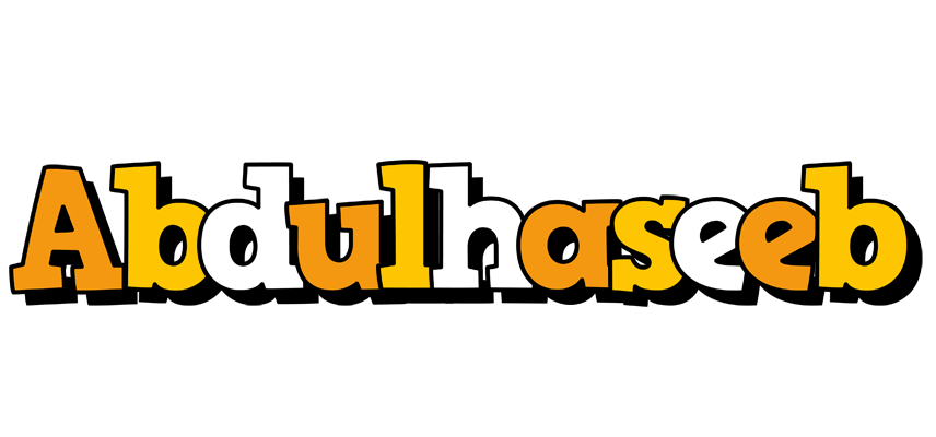 Abdulhaseeb cartoon logo