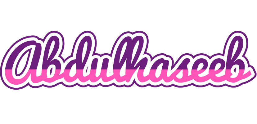Abdulhaseeb cheerful logo