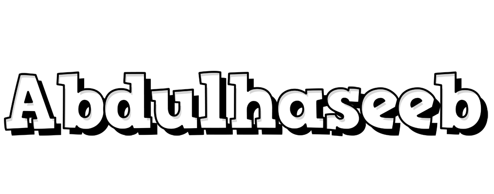Abdulhaseeb snowing logo