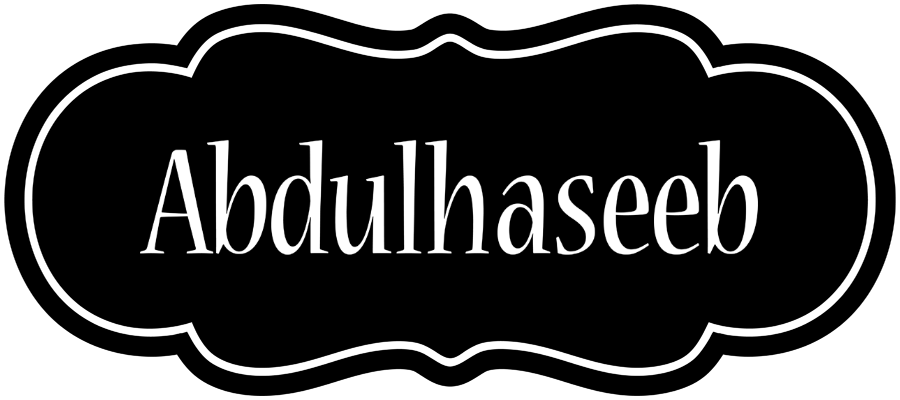 Abdulhaseeb welcome logo