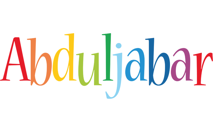 Abduljabar birthday logo