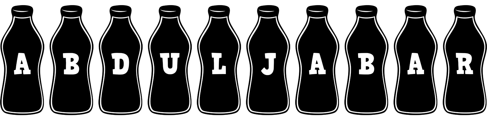 Abduljabar bottle logo