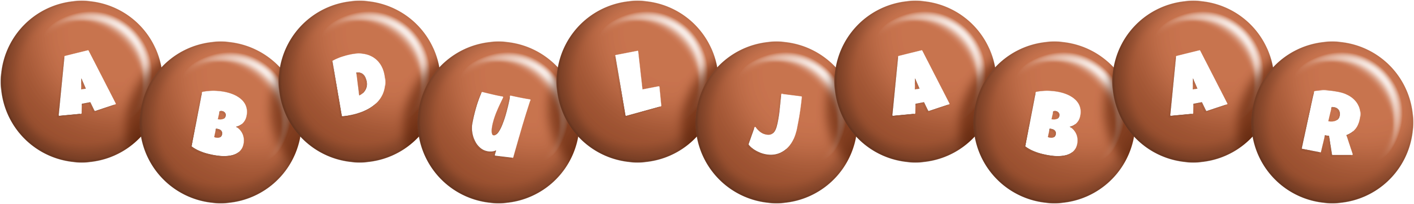 Abduljabar candy-brown logo