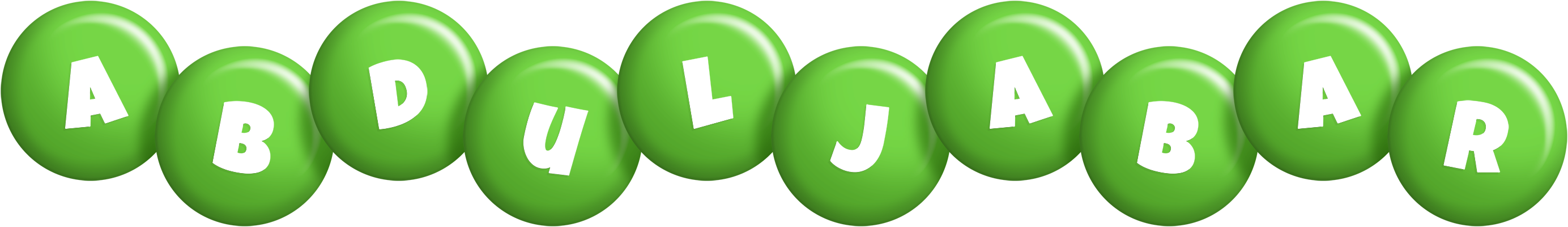 Abduljabar candy-green logo