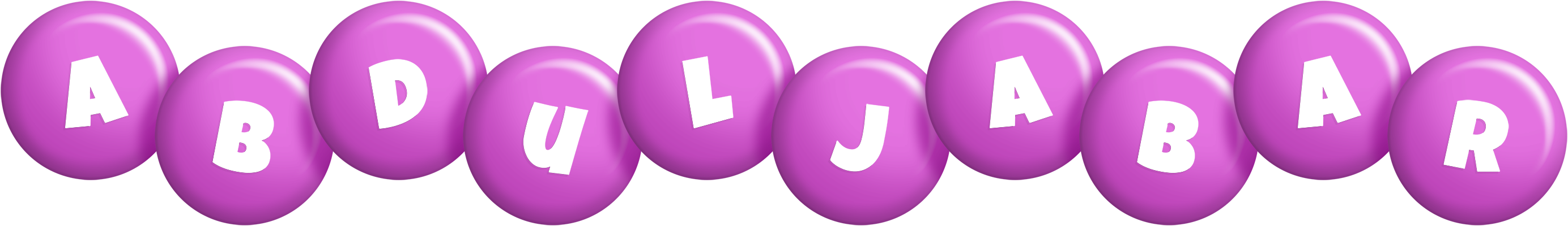 Abduljabar candy-purple logo