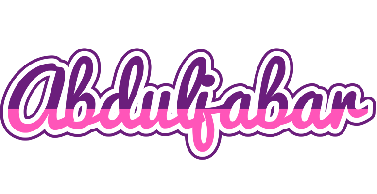 Abduljabar cheerful logo
