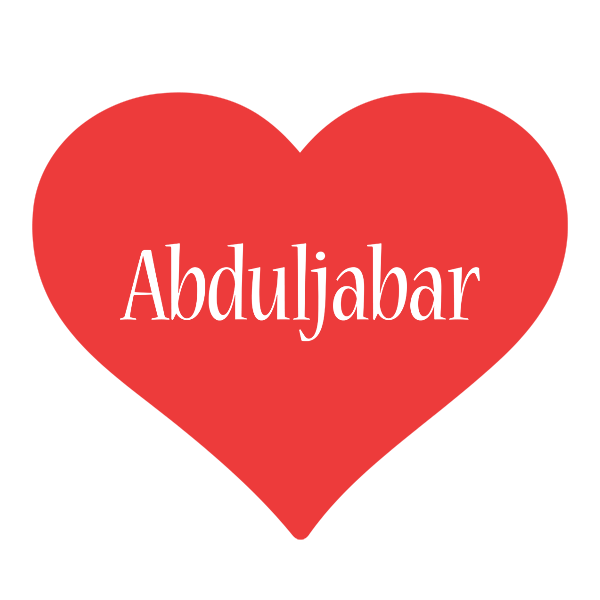 Abduljabar love logo