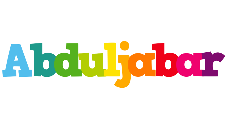 Abduljabar rainbows logo