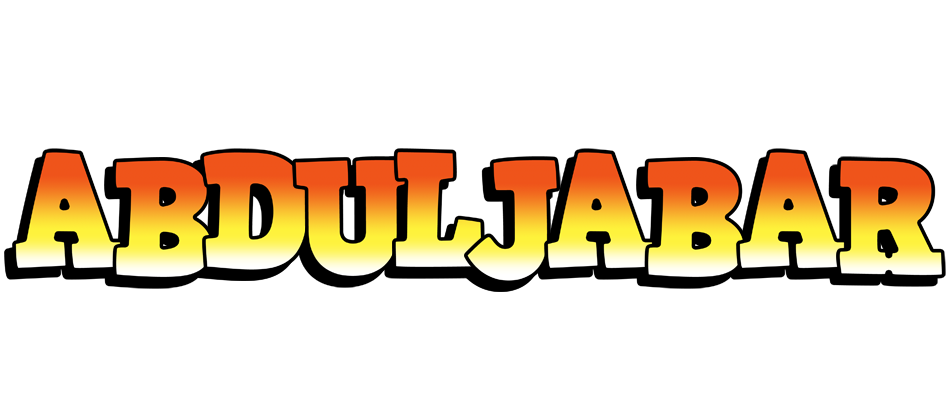 Abduljabar sunset logo