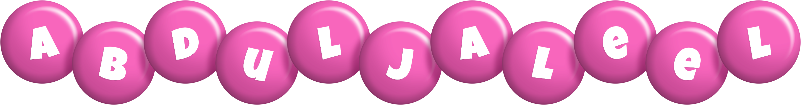 Abduljaleel candy-pink logo