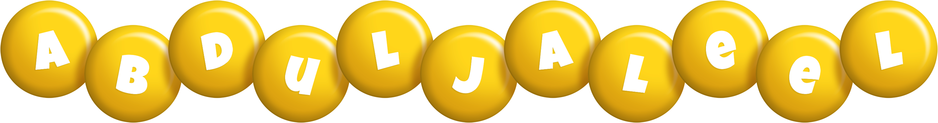 Abduljaleel candy-yellow logo